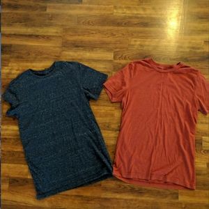 Two short sleeve t-shirt s
